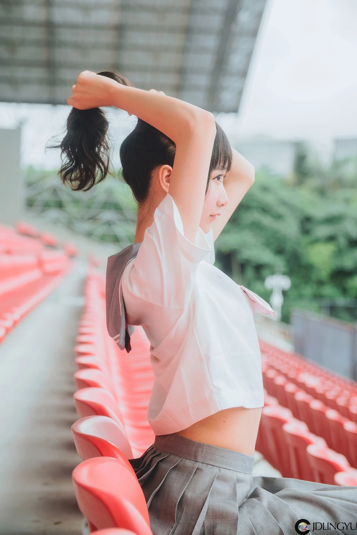 [木绵绵OwO]灰色JK