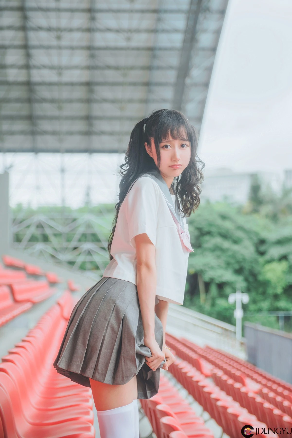 [木绵绵OwO]灰色JK