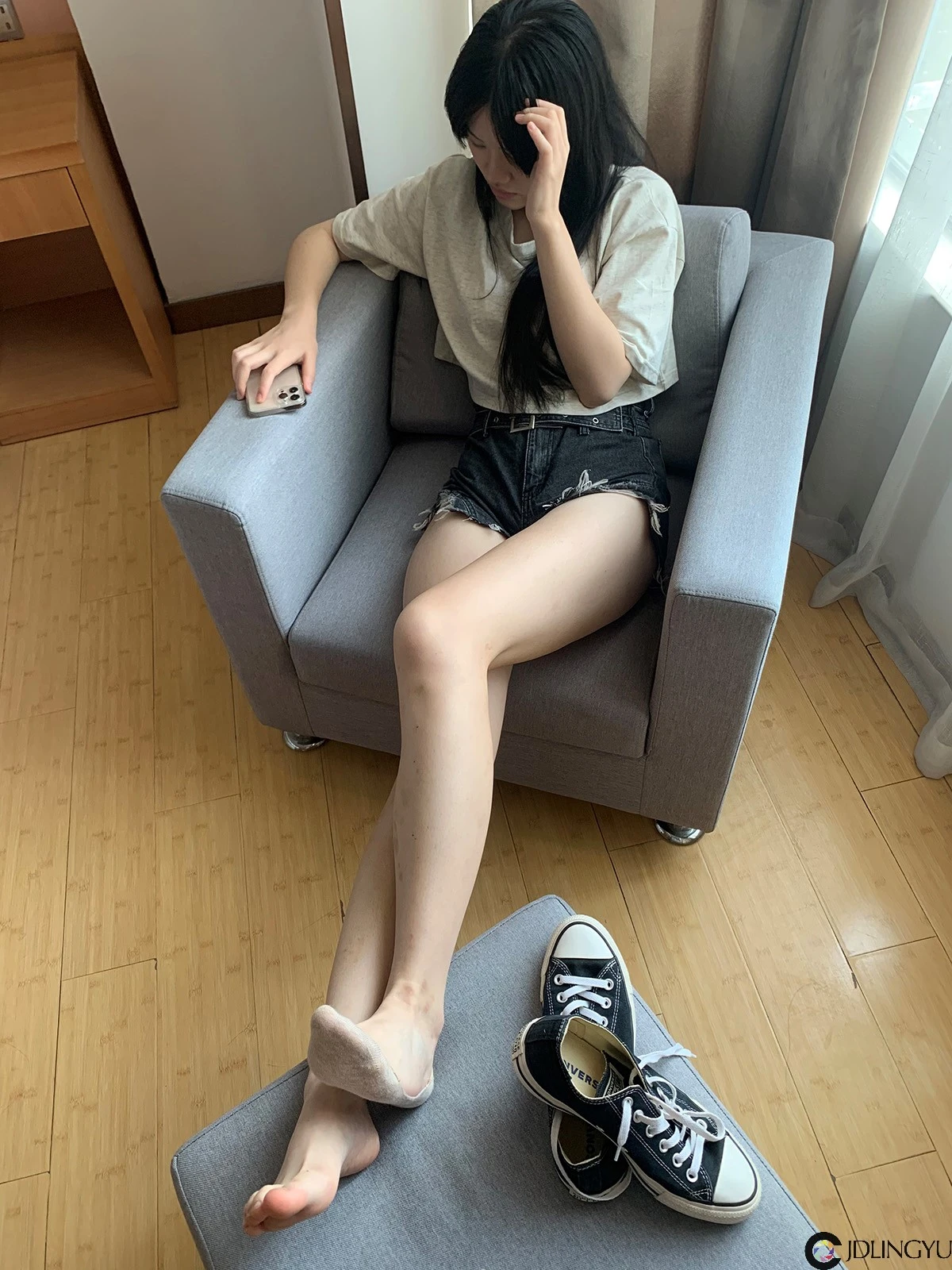 誉铭传媒]袜足摄影2021年7月– 绝对领域