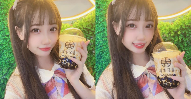 已恋爱!马来西亚珍奶妹「Yuii鱿鱼」爆红… 水汪大眼配上微微一笑不加糖就很甜