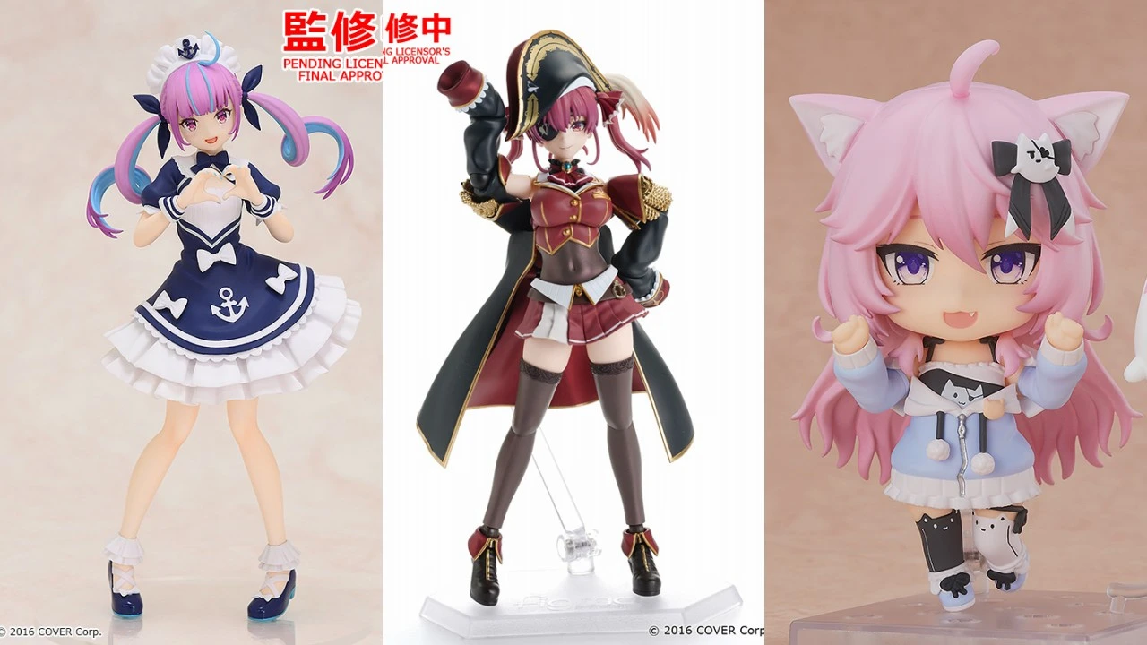 GSC公开多款hololive、Vshojo模型新作,WonHobbyG 2022 Spring线上同步开展