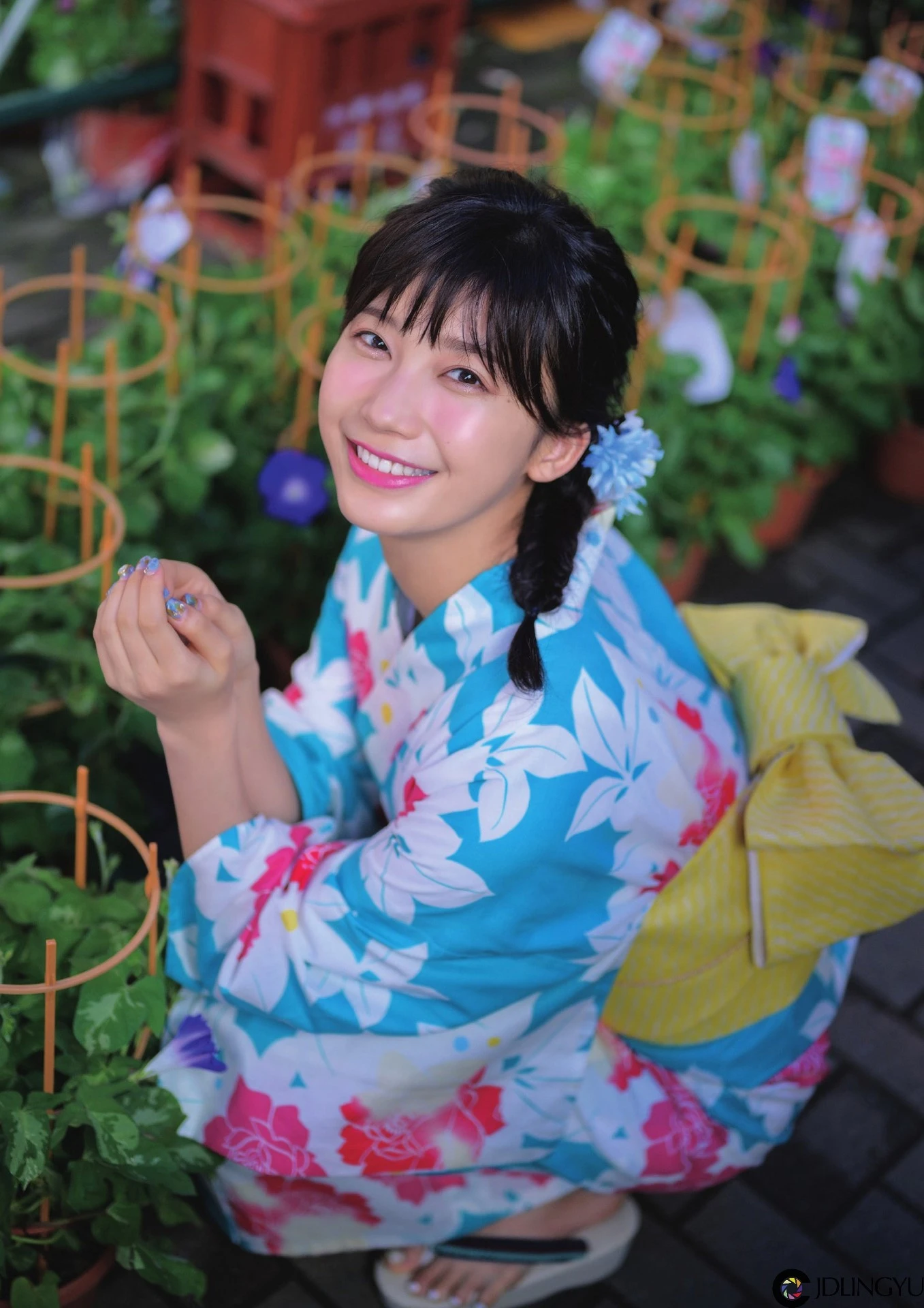 ゆかたと美少女