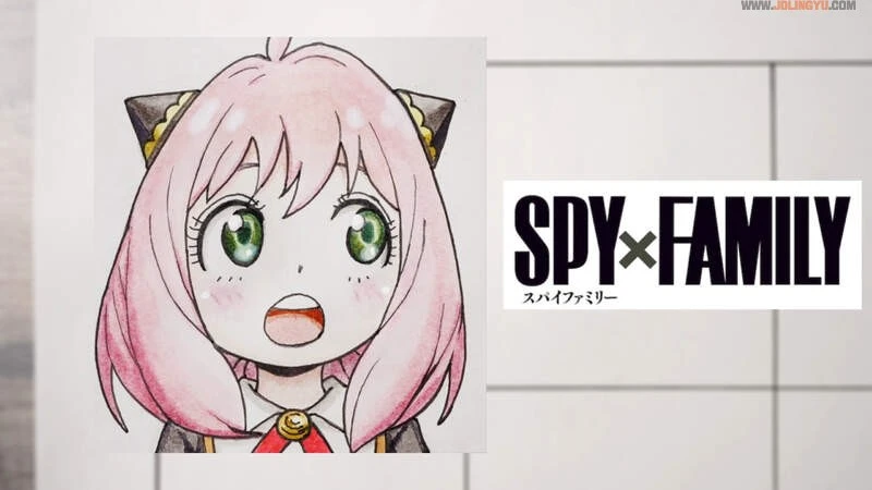 间谍过家家 SPY×FAMILY《安妮亚的12种动漫画风》各种不同的模样大家能看出是哪部作品的风格吗?