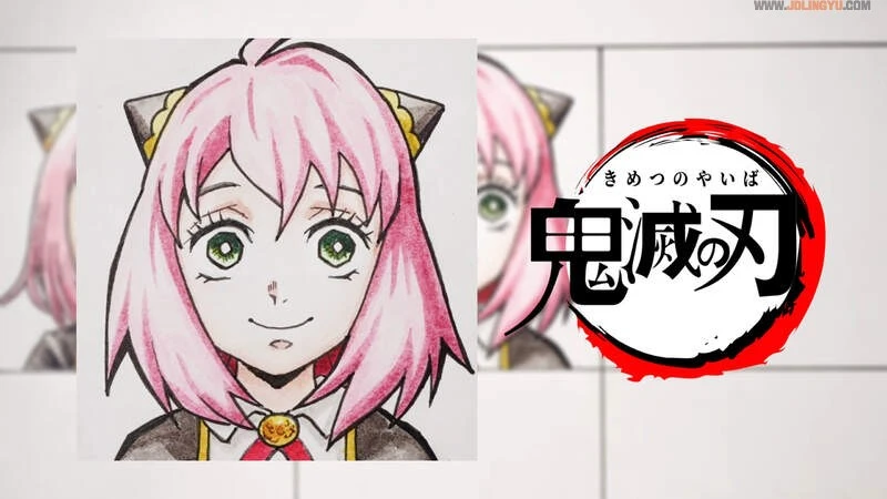 间谍过家家 SPY×FAMILY《安妮亚的12种动漫画风》各种不同的模样大家能看出是哪部作品的风格吗?