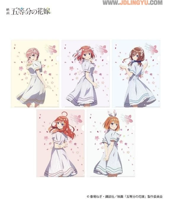 《剧场版 五等分的新娘》推出等身大亚克力立牌定价 18 万日元