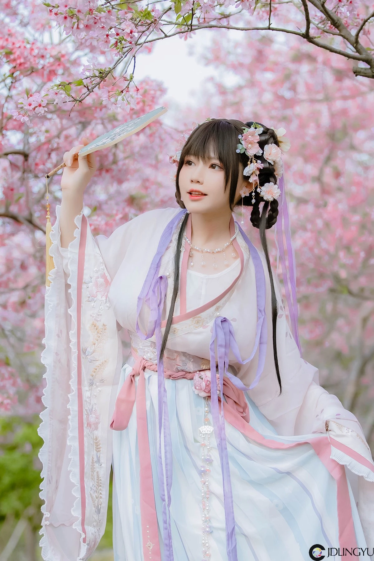 [Nyako喵子] 樱花汉服 花神祈愿