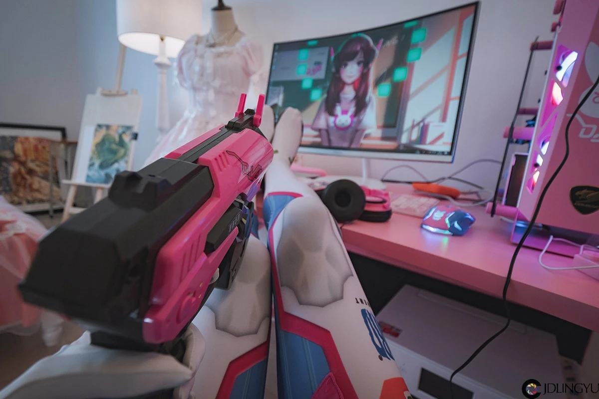 [木花琳琳是勇者] オーバーウォッチd.va