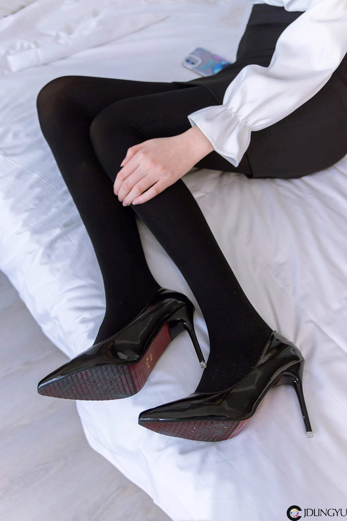 [BoBoSocks袜啵啵] No.090 小甜豆-高跟鞋、厚黑丝