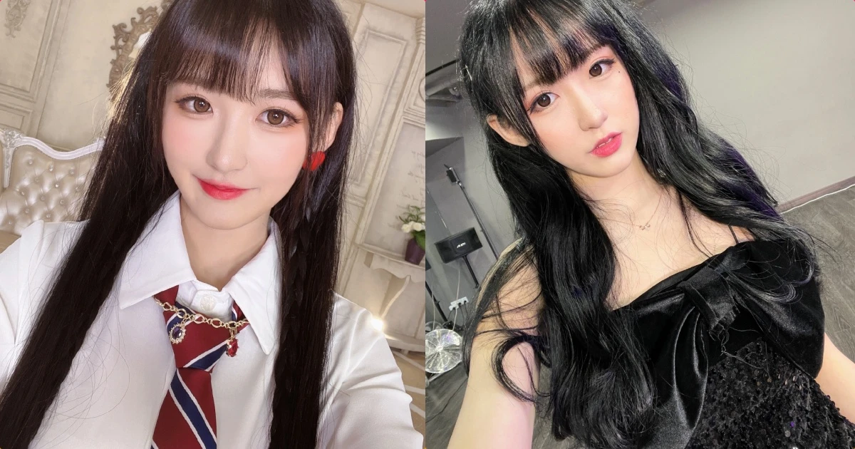 22岁萌妹「兔总裁」黑色小礼服好有活，粉嫩肤质好有魅力！插图