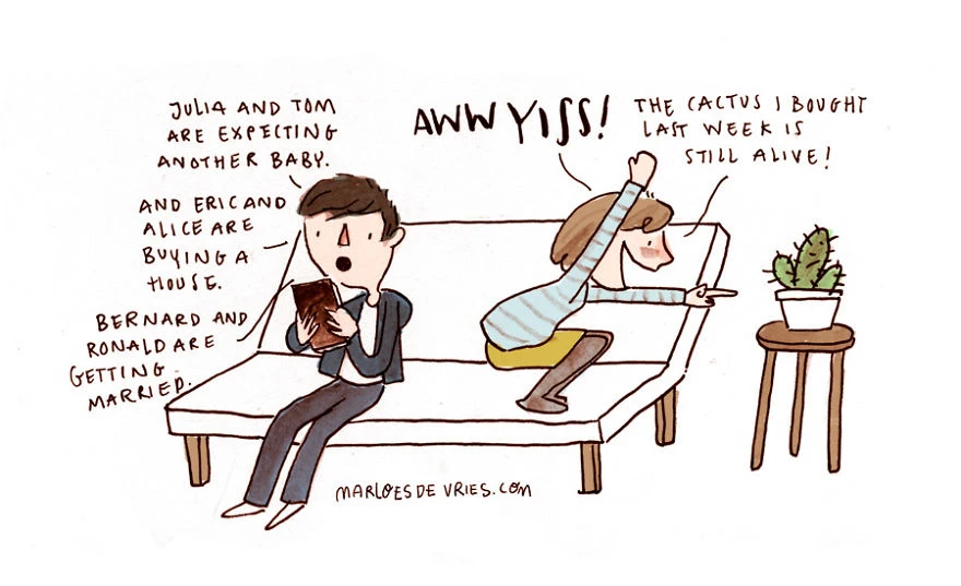 长大是什么？《１６张爆笑插画道尽现代人的心声》都要奔三了结果你还在撸！