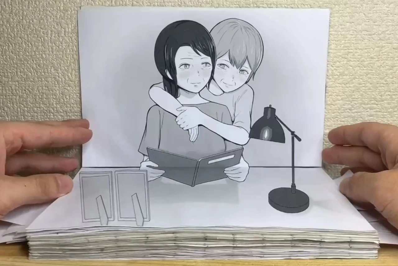 推特热议立体恋爱绘本《珍爱的每一天》结局引热泪