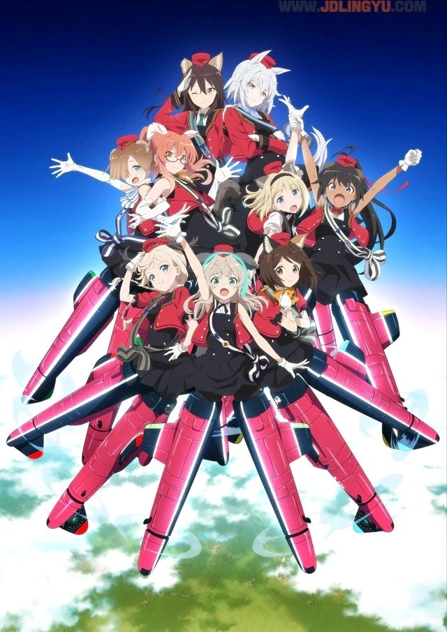 动画《光辉魔女》公开正式主视觉图 7 月 3 日起于日本开播