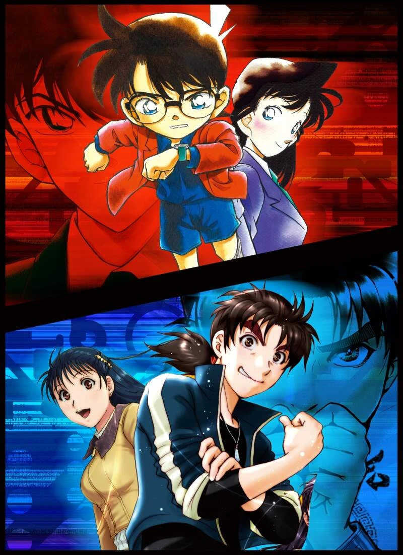 网友分享《柯南与金田一 两大侦探比较》遇到会死的机率一个20%一个60%,这结果没有比较好啊