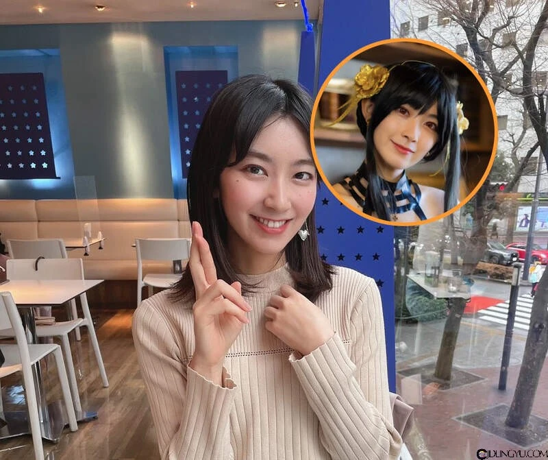 天气主播桧山沙耶美美Cos《间谍过家家 约儿》让众网友眼睛为之一亮的打扮，太美了插图