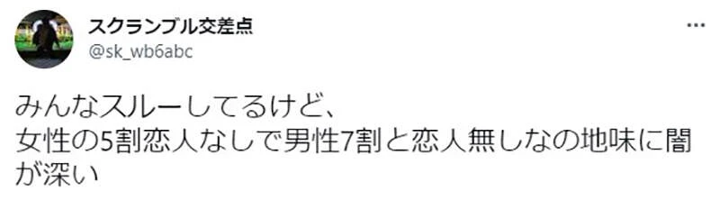 《2x岁单身男性４成没有约会过》日本政府最新调查揭露震撼真相 中枪的网友纷纷发出哀号