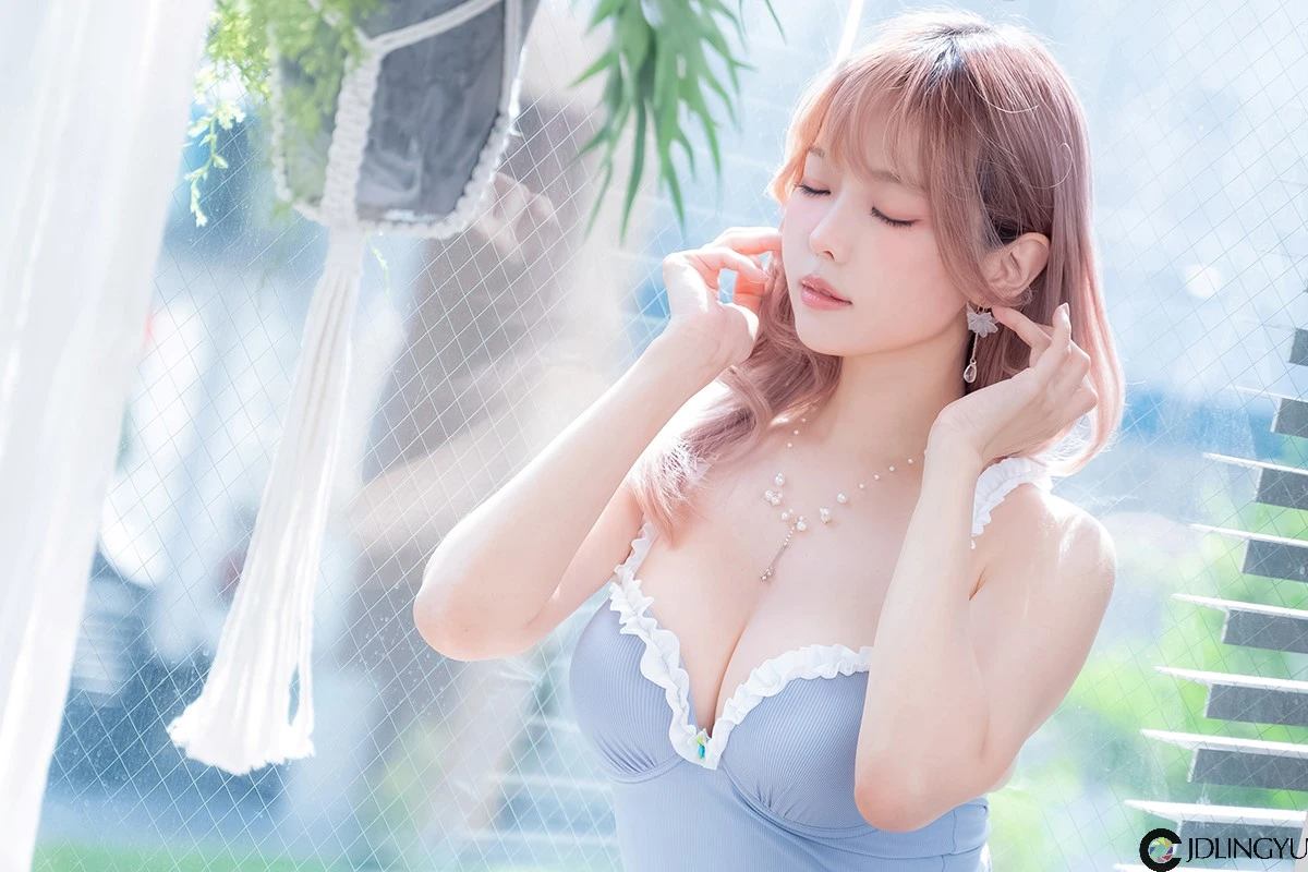 [elyee子] 摺耳貓少女 雾蓝色