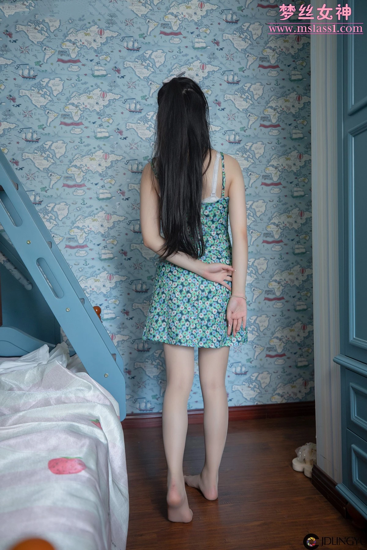 [MSLASS]梦丝女神 - 蓝菲菲 学妹闺房