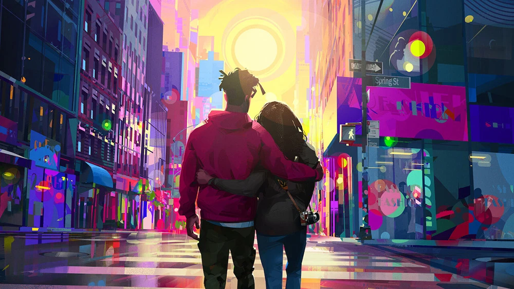 以音乐专辑为基础制作的动画《银河系恋爱》9 月 30 日 Netflix 上架