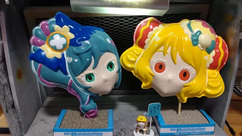 《重新涂装动漫面具的人》扁平的画风变得超有立体感 抛砖引玉邀请更多人一起来尝试