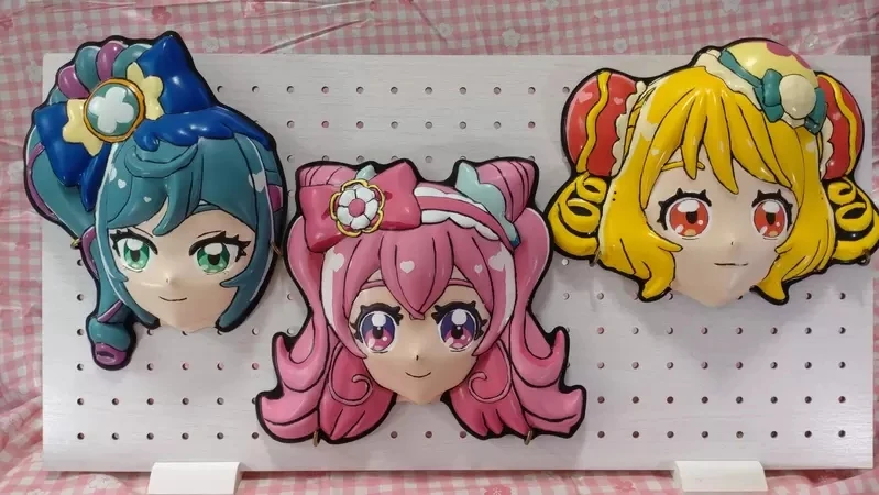 《重新涂装动漫面具的人》扁平的画风变得超有立体感 抛砖引玉邀请更多人一起来尝试