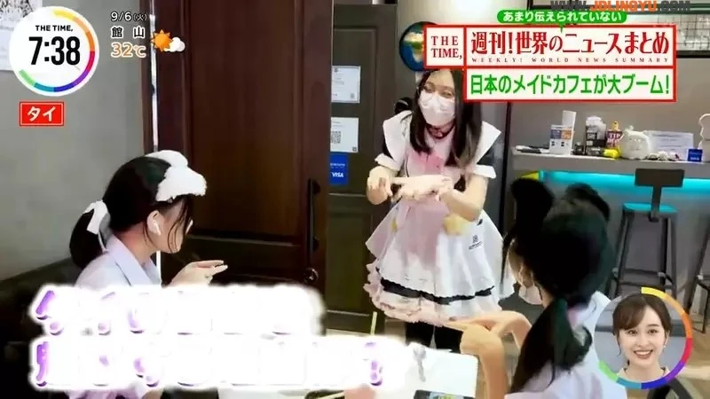 《泰国女仆咖啡厅热潮》不只是受到日本动漫影响的男性 年轻女性和家庭成员也乐在其中