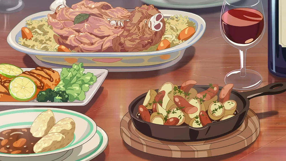 绘师《间谍过家家》片头二创致敬「厨房夫妻失和影片」，笑翻网友！