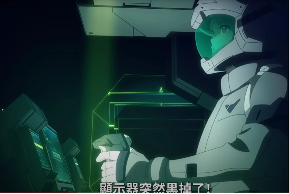 推特热议《高达水星的魔女》雀丘头顶两团不科学!到底是怎么戴头盔的?