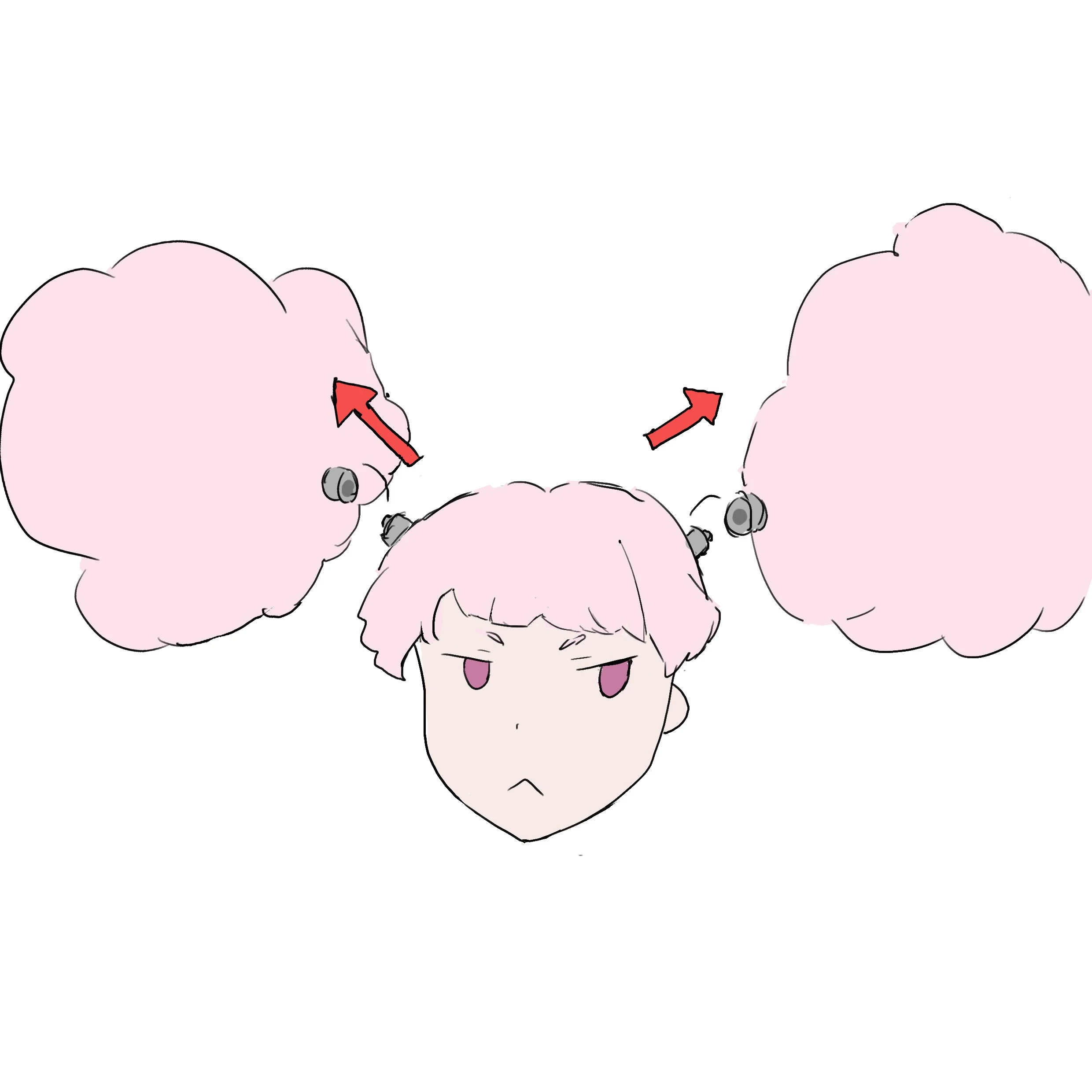 推特热议《高达水星的魔女》雀丘头顶两团不科学!到底是怎么戴头盔的?