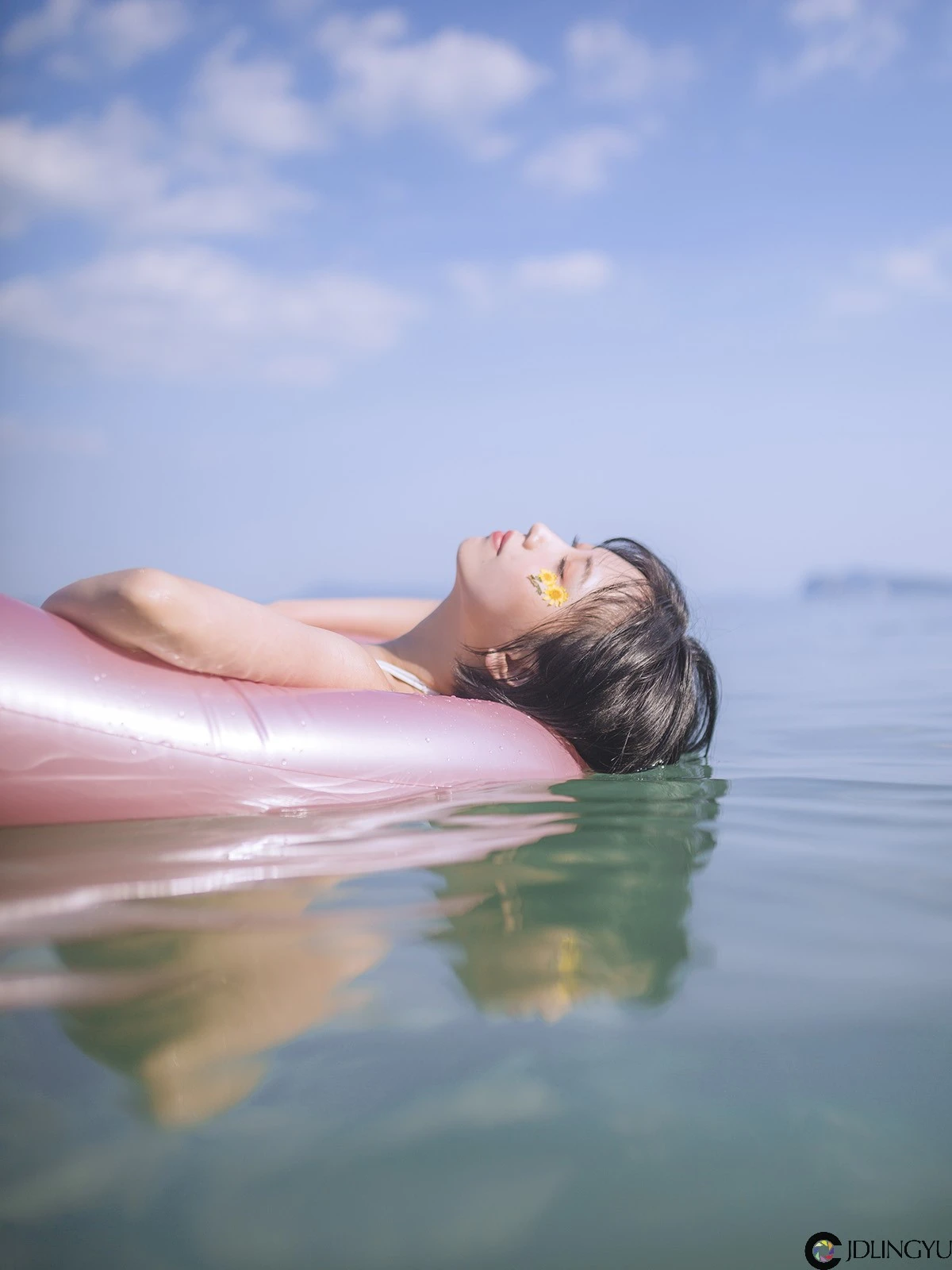 [念雪ww] 白色泳衣