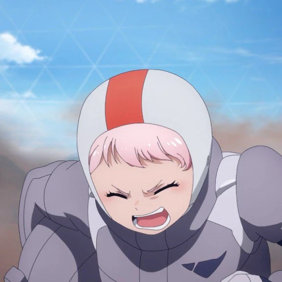 推特热议《高达水星的魔女》雀丘头顶两团不科学!到底是怎么戴头盔的?