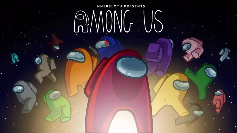 《瞳孔中的Among Us》欧美绘师流行的恶搞游戏 想画哭哭表情只要这样做就行
