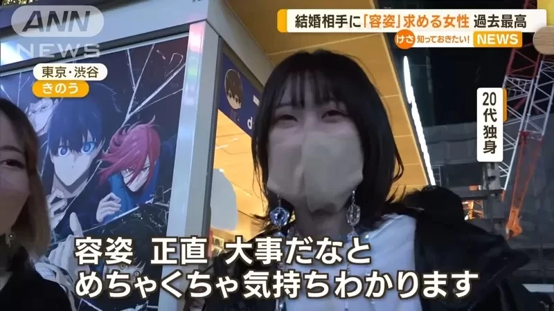 《日本女性重视长相比例创新高》高达81.3％首度超越男性 原因在于金钱观念改变了？