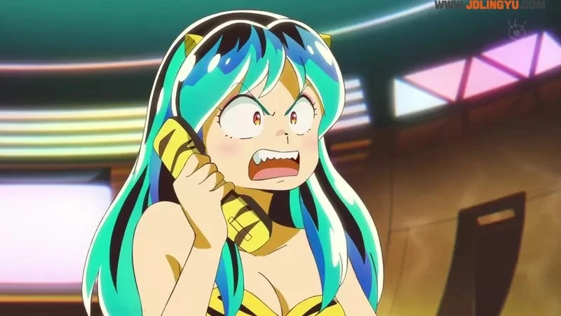 《福星小子重制版考据问题》粉丝质疑电话线怎么是直的？难道是动画师画错了吗……