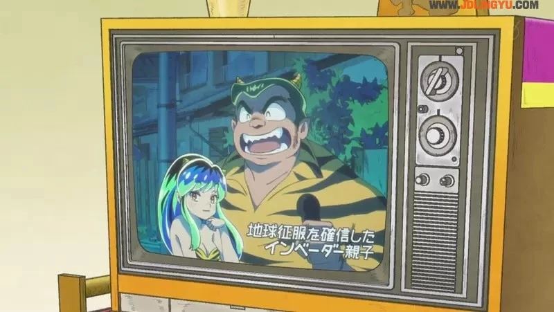 《福星小子重制版考据问题》粉丝质疑电话线怎么是直的？难道是动画师画错了吗……