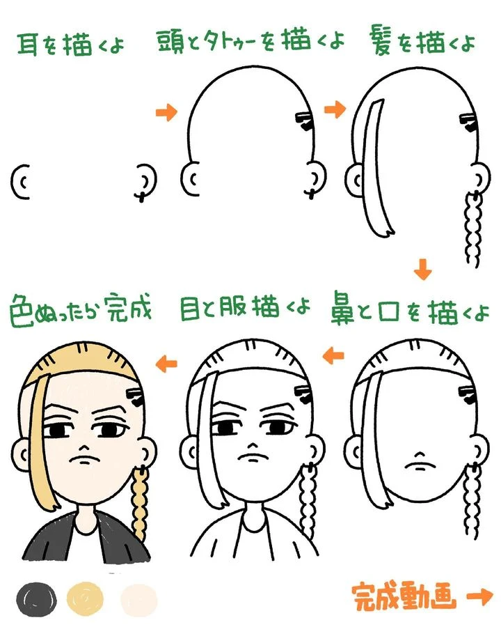 专家教你60秒画出《间谍过家家》安妮亚!经典表情随手可复制!