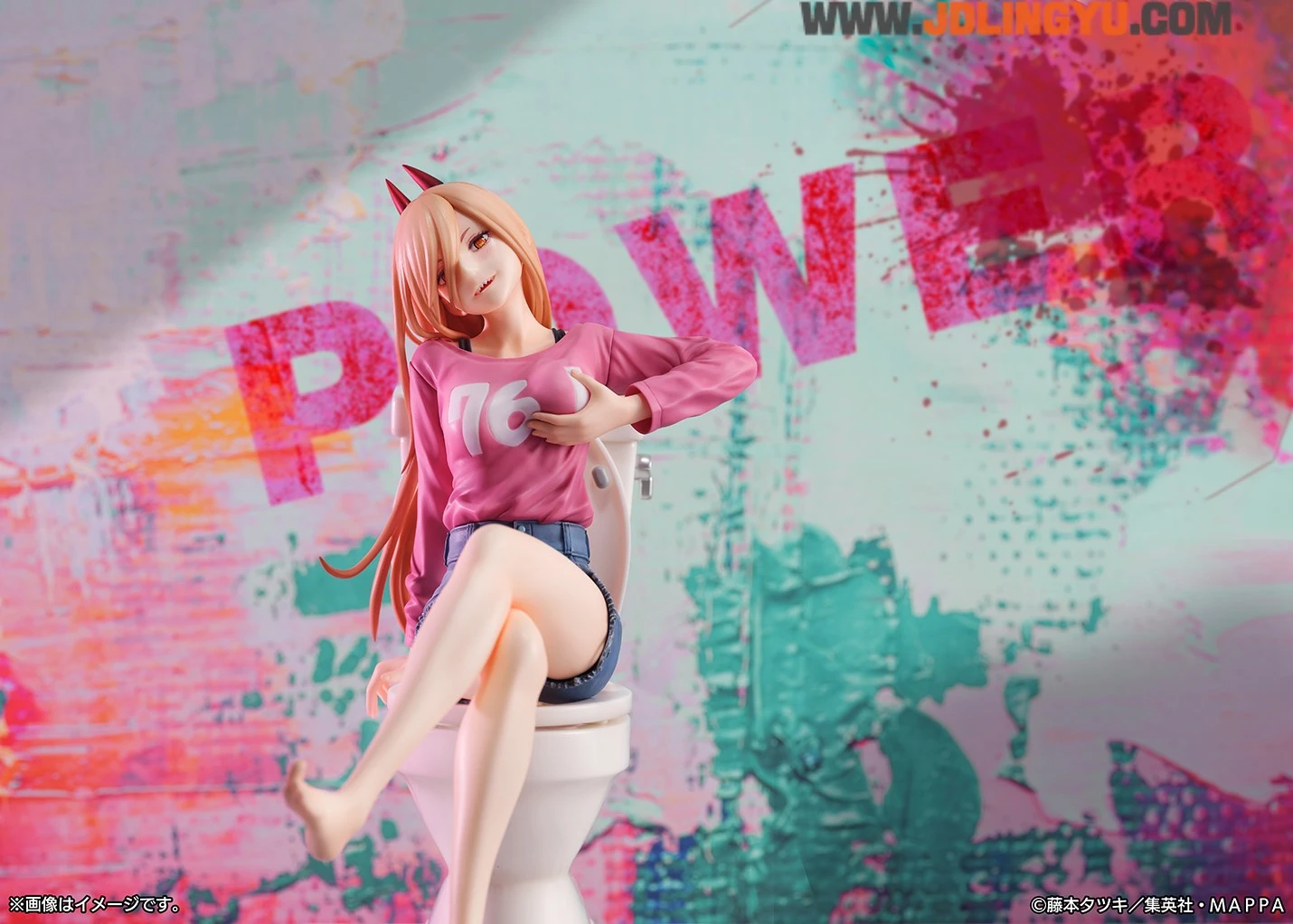 动画最新话《链锯人》帕瓦坐姿出模型!官方加料惹粉丝笑喷!