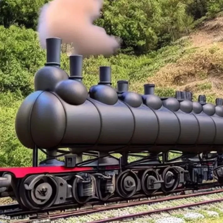 AI人工智能绘图《爆乳机关车》生成这种图片到底喂了什么关键字给电脑