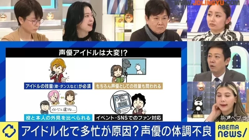 《日本声优陆续都病了》偶像化的身心压力压垮健康 要练演技又要唱歌跳舞太困难