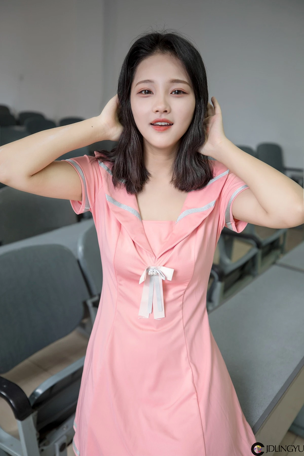 [MSLASS]梦丝女神 - 小蝴蝶 粉红JK