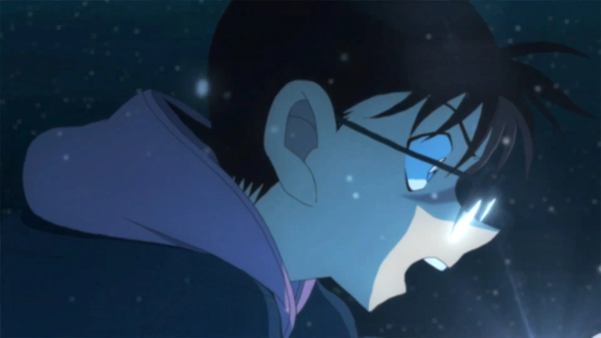 电影《名侦探柯南:黑铁的鱼影》释出 30 秒特报宣传影片