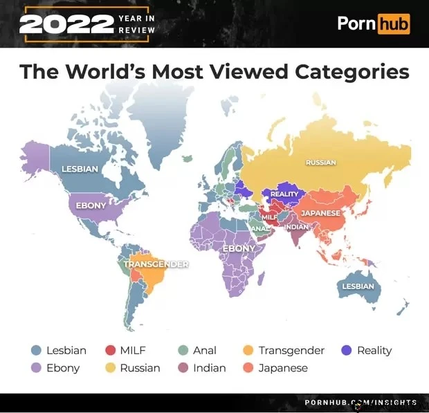 2022年度《pornhub网站各项统计数据》〝变态〞仍然是大家最喜欢搜索的关键字
