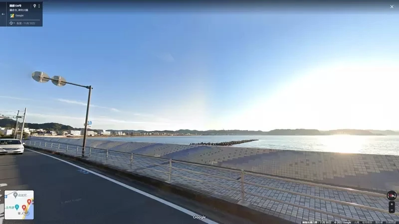 《流川枫堤坝骑车的真相》这张话题插画的出处是哪里?实际的圣地又在哪里呢?