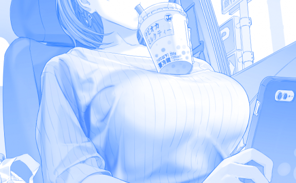 欧派要足够丰满才能托得住，女性网友分享『放手喝珍珠奶茶』挑战