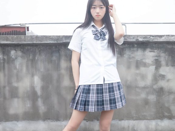 [MSLASS梦丝女神] 2021.06.21 王娇娇《天台JK少女》