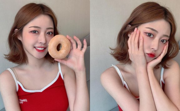 南韩人气妹妹「金瑜怡」曲线好凶，穿小洋装「乳量无法忽视」！