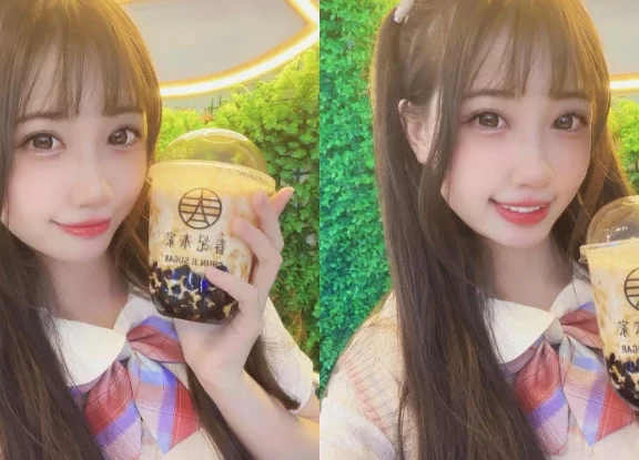 已恋爱!马来西亚珍奶妹「Yuii鱿鱼」爆红… 水汪大眼配上微微一笑不加糖就很甜
