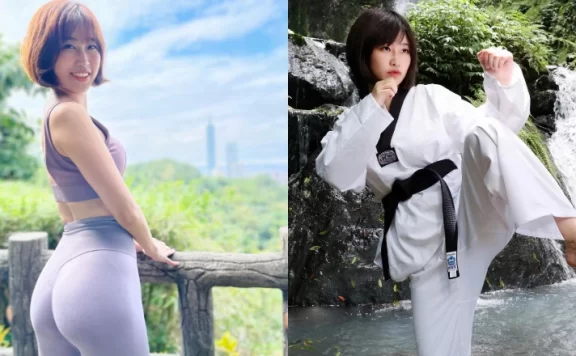 这么性感实在不讲武德!175cm习武妹子「Bonbon」练出极品美臀