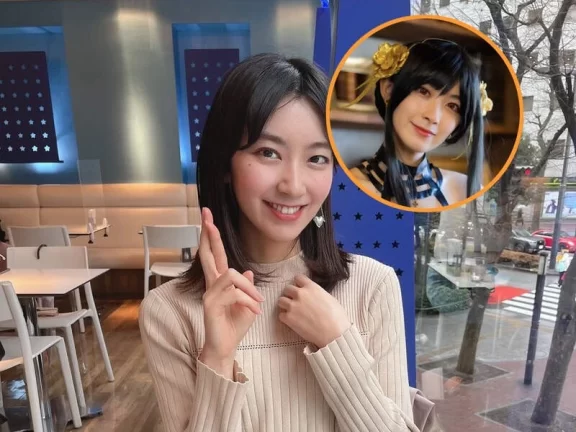 天气主播桧山沙耶美美Cos《间谍过家家 约儿》让众网友眼睛为之一亮的打扮,太美了