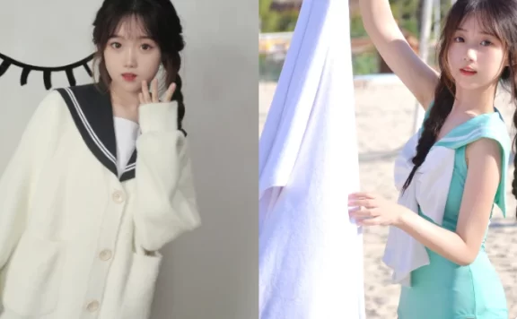 萌系小萝莉「橙澄小麒」古风扮相美照曝光 出淤泥而不染的清纯模样引发关注