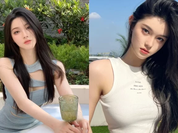 高冷正妹「阿宅」白色紧身装爆辣,优质白嫩美肌太勾人!